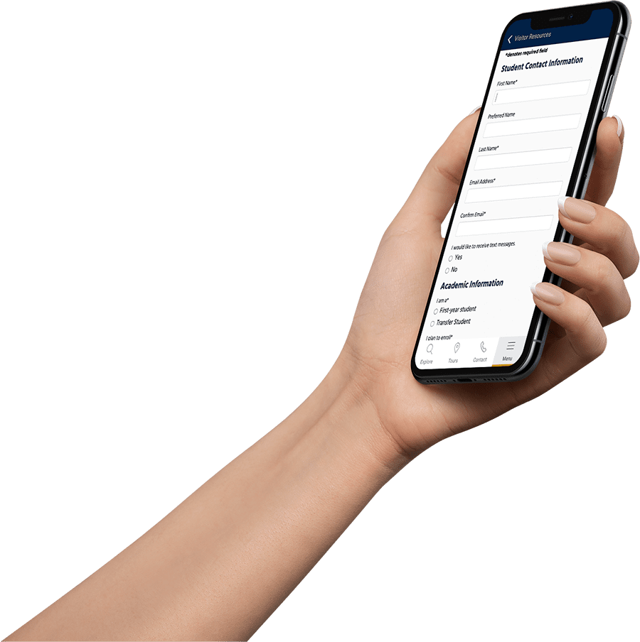 Hand Holding a Phone